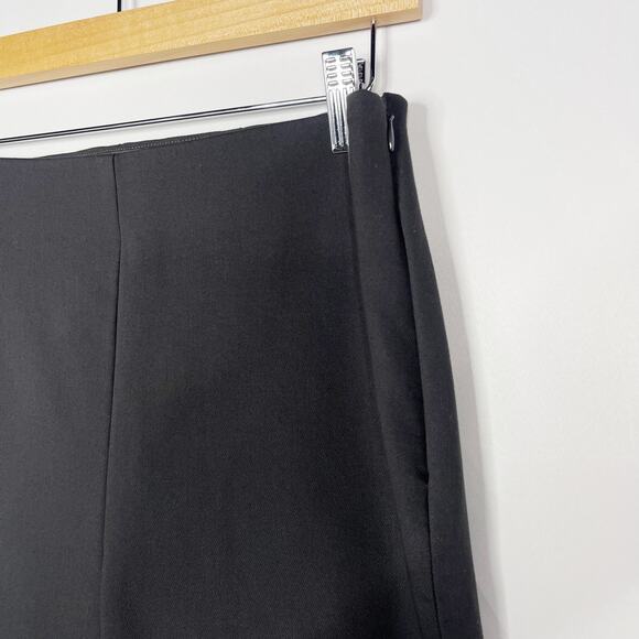 LOFT Size 8 Charcoal Gray High Waist Skinny Pants Cotton Stretch Work Office - Picture 5 of 8